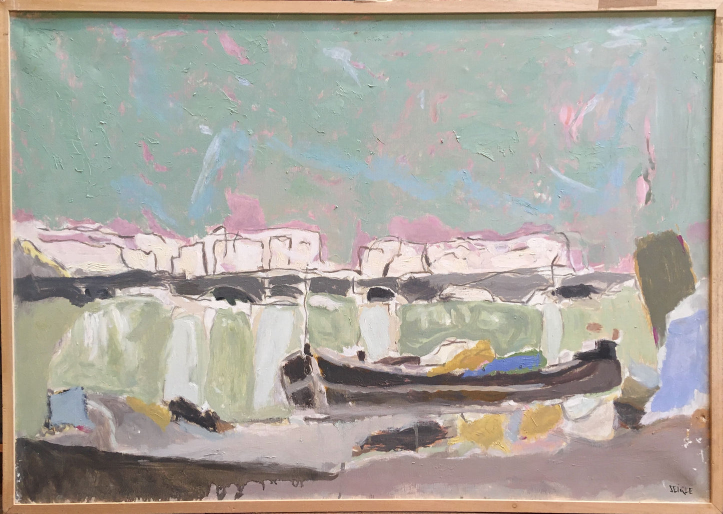 Péniche sur la Seine