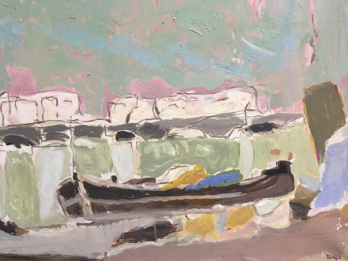 Péniche sur la Seine