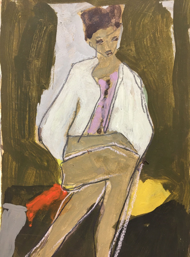 Portrait de Mlle H